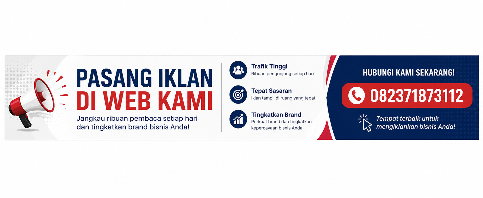 pasng iklan di web kami